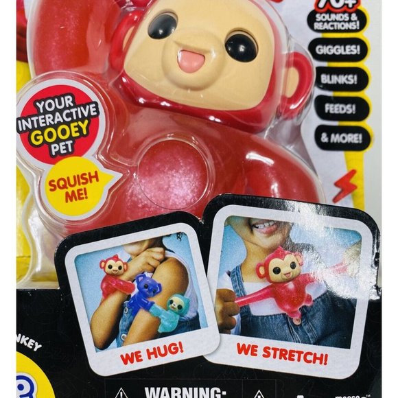 Little Live Pets Hug n' Hang Zoogooz Mooki Monkey Interactive Sounds & Reactions - Picture 8 of 11